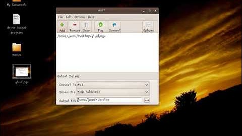 gtk-recordmydesktop ogv to avi