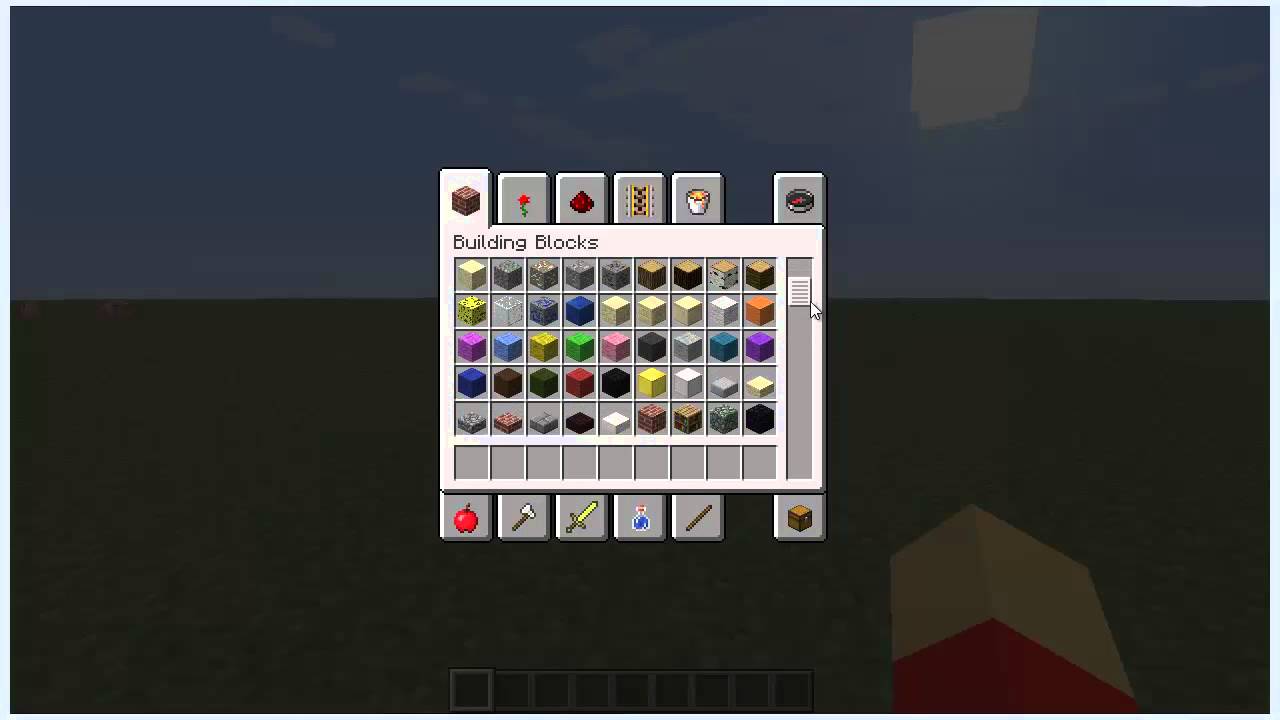 Minecraft Creative Mode Tutorial Minecraft: Creative Mode Basics - YouTube