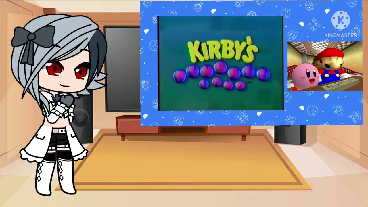 Me and my OCs react to SMG4 mario nintendo curse (gacha club) read description