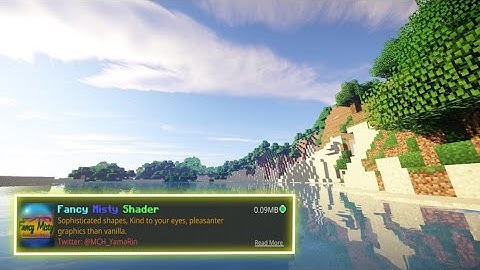 Aesthetic Shader Untuk MCPE 1.18 | Bulan Ramadhan | Fancy Misty Shader