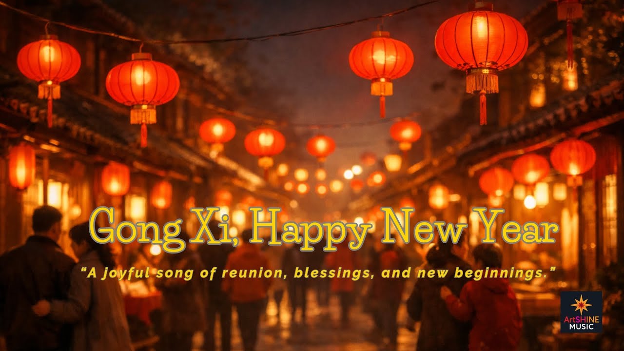 Gong Xi,Happy New Year English Femail Vocalist 2026