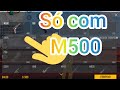 Jogando só de M500 no Contra squad free fire.(Leia a descrição)