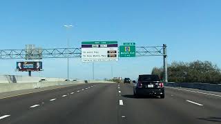 Veterans Expressway (FL 589 Exits 4 to 13) northbound