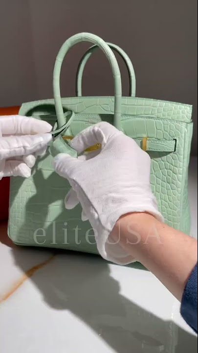 Hermes Birkin 30 Bag Mimosa Matte Alligator Gold Hardware – Mightychic