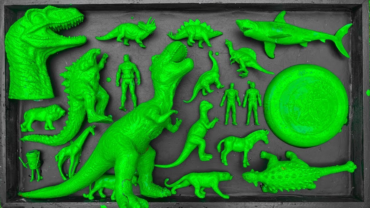 Динозавры из «Парка Юрского периода»: Тираннозавр/ Брахиозавр/ Скибиди/ Человек-паук/ Кинг-Конг/ ...