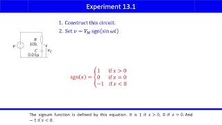 NUOCW：Electric Circuits (EC13_1) Non-sinusoidal Periodic Voltage
