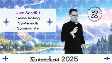 Uwe Serdült: Swiss Voting Systems & Subsidiarity