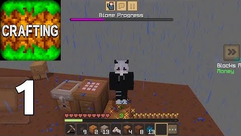 Crafting and Building – One block – Survival Gameplay Ep 1 || Crafting and building 