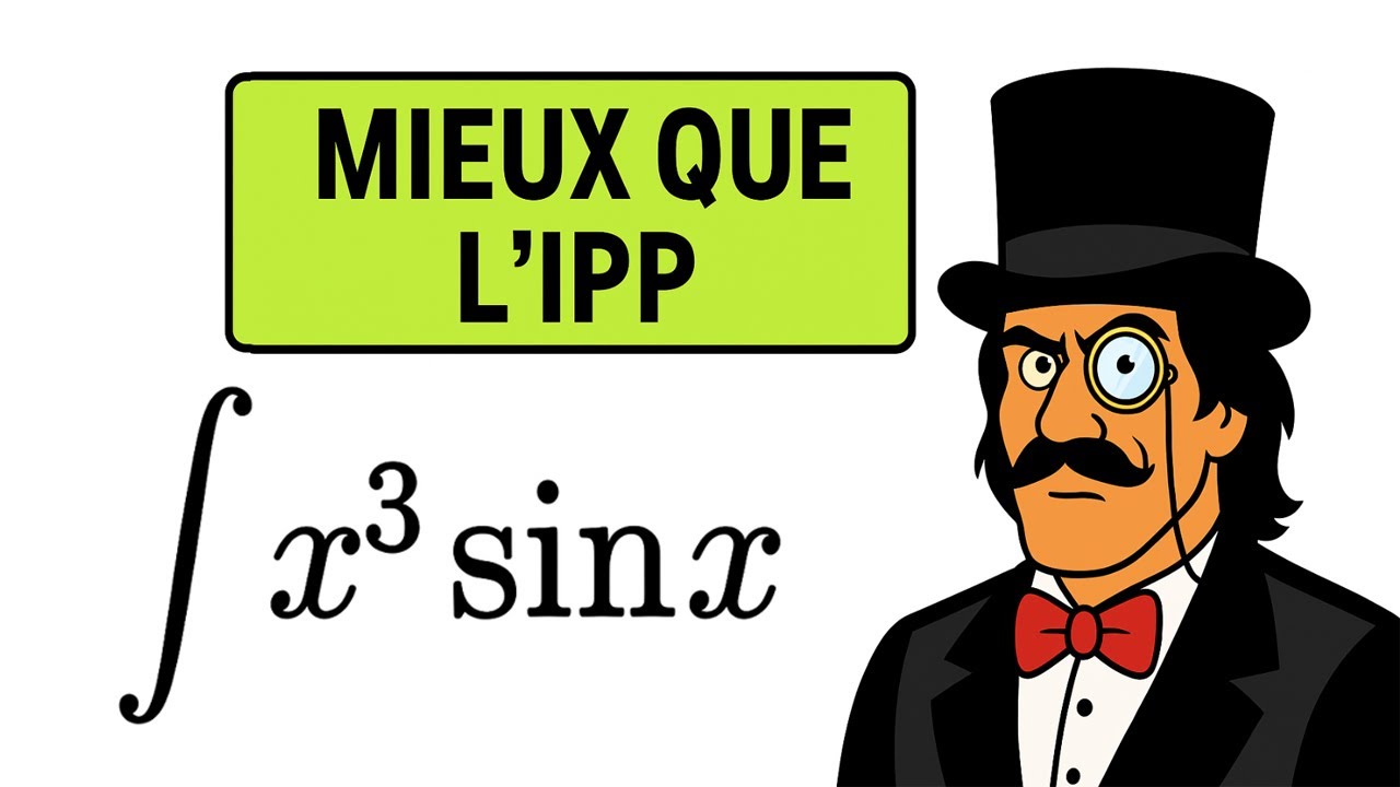 Une technique mieux que l'intégration par parties