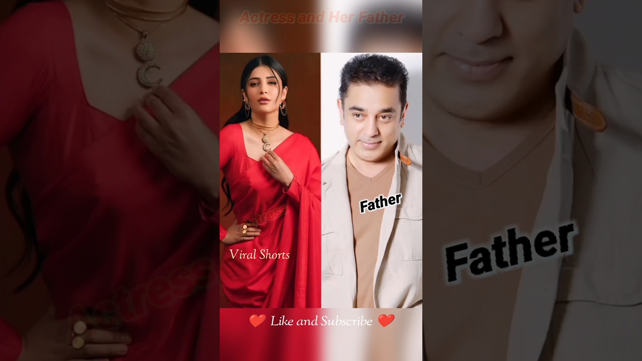 South Indian Actress Real Life Father/Daughter 