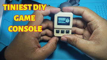 Tiny DIY Game Console Based on ATtiny85