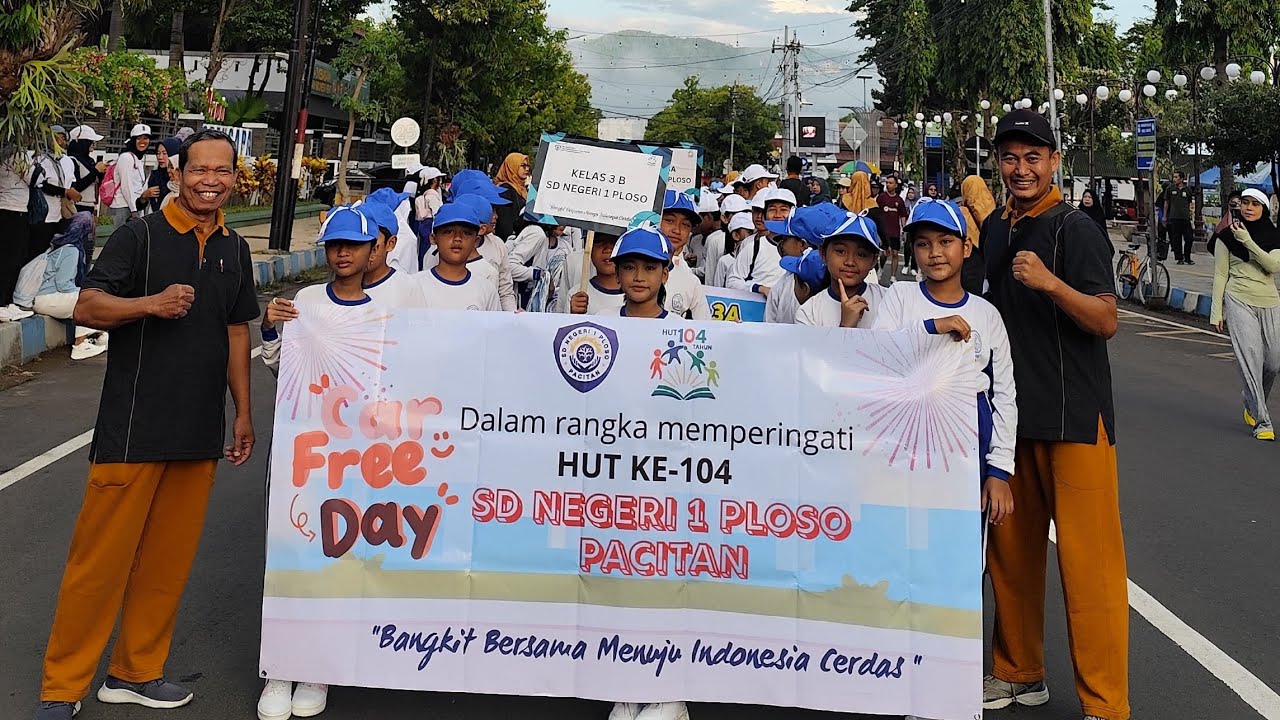 SEMARAK HUT KE-104 SD NEGERI 1 PLOSO PACITAN