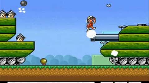 SMB3 for Super Mario All-Stars Custom Level #187 - More Tank Troubles