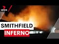 Smithfield woman flees burning home | 7 News Australia