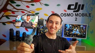 DJI Osmo Mobile 2 Unbox Review App Tutorial and Testing