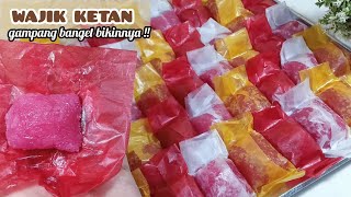 TERNYATA BIKINNYA GAMPANG BANGET !! RESEP WAJIK KETAN KLETIK !!