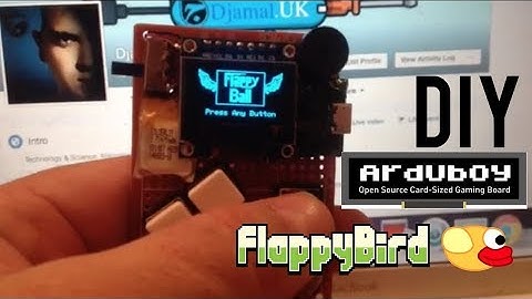 DIY Arduboy Kit - A Flappy Bird Clone