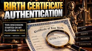 The Origin of Birth Certificate Authentication Update