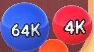 2048 Balls 3d - 64k unlocked! level 61-75 ( android,iOS ) screenshot 5