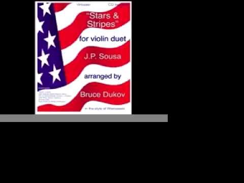 Bruce Dukov's "Stars & Stripes" TWO VIOLINS Wienia...