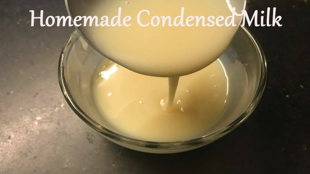 Homemade Condensed Milk Easy Condensed Milk Recipe at Home YouTube