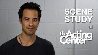 Scene Study Class at The Acting Center - Marcus Coloma - Deep emotional characters