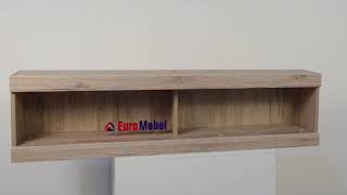 Видеообзор Euromebel Полка 1C Коллекции Оскар