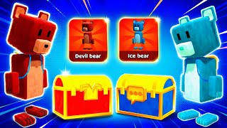 New Devil Bear and Ice Bear Skins Secret Chests Super Bear Adventure Gameplay Walkthrough  screenshot 5