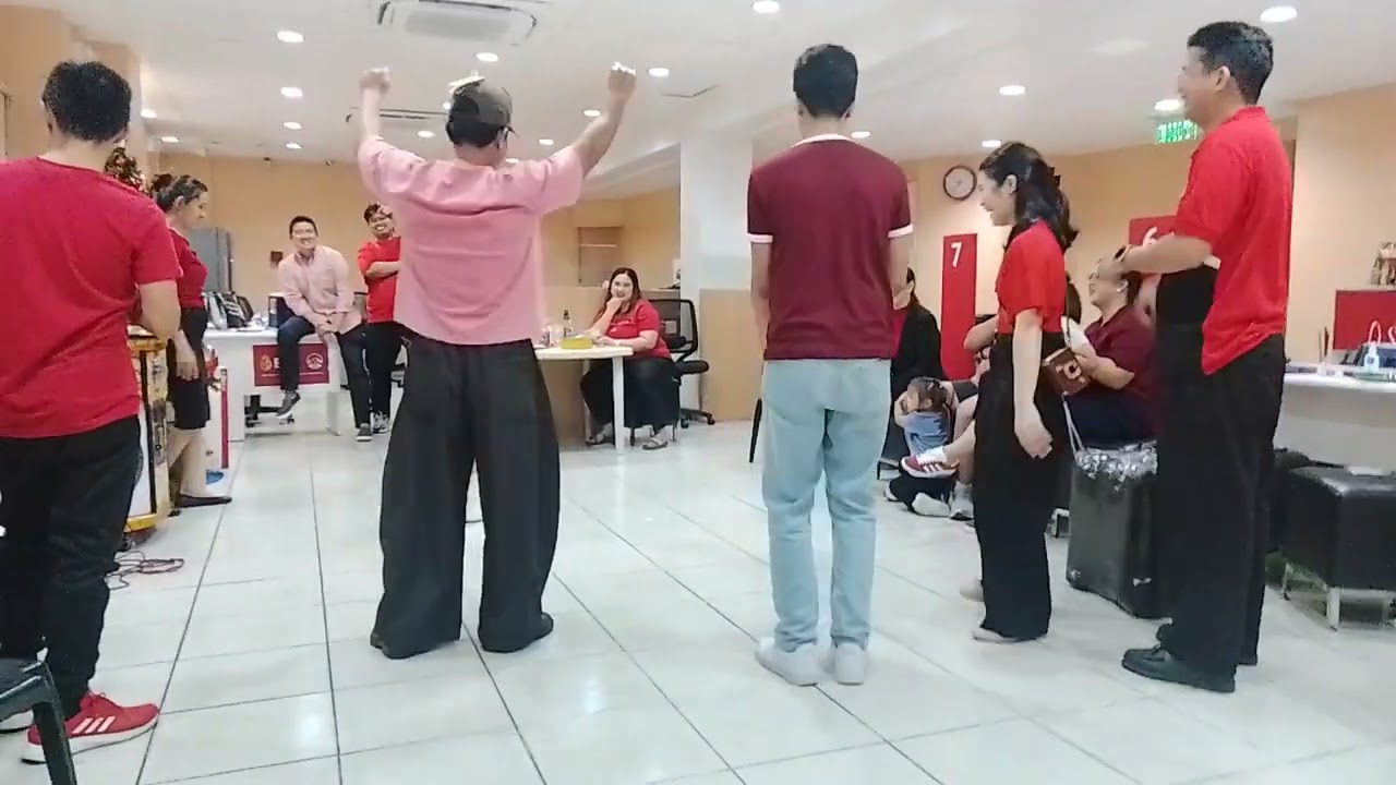 BPI edsa monumento branch xmas party.. 121225