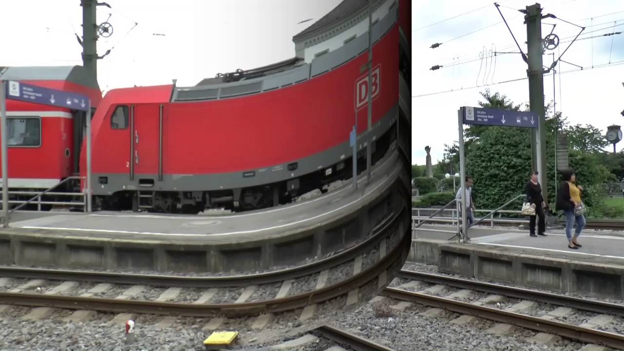 Bahnübergänge am Bf  Konstanz