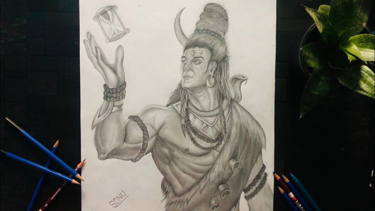 Shiv ji and mata parvati drawing #drawing - video Dailymotion