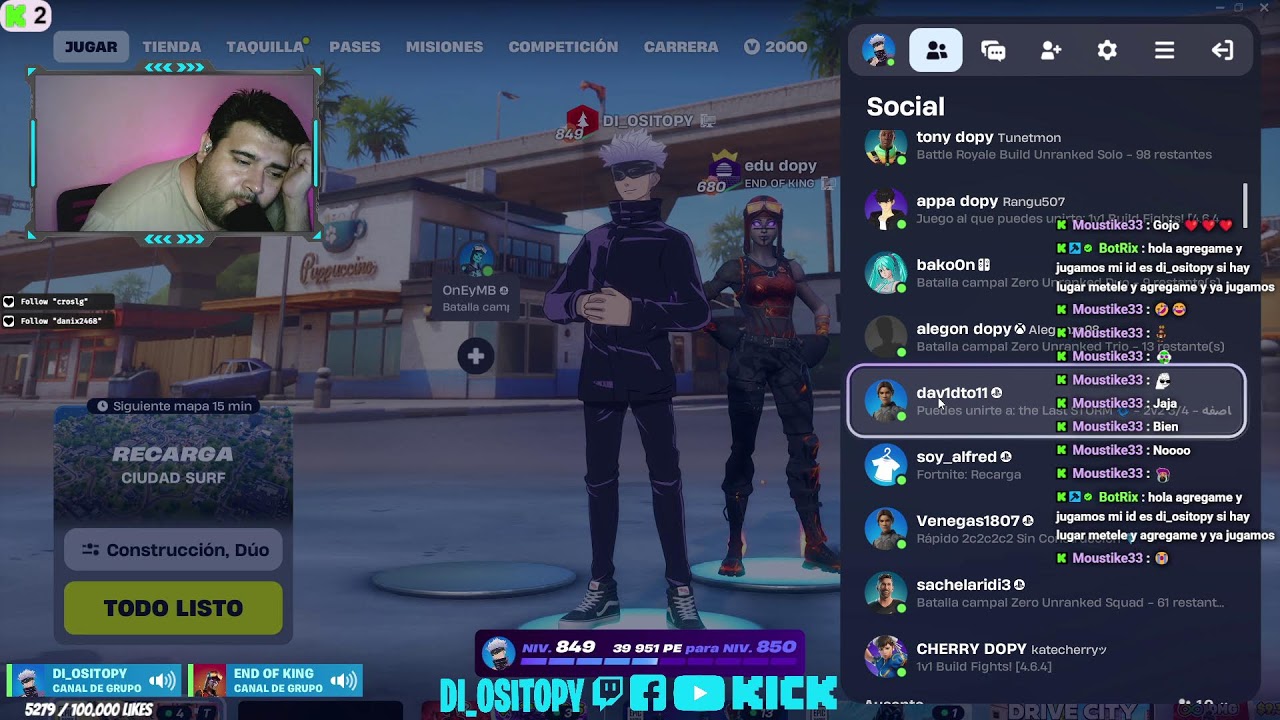 🌟 Bienvenides al stream con Diosito