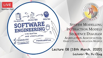 Software Engineering Lecture 08 | System Modelling: Interaction models | Dr. Xu Qing | JXUST