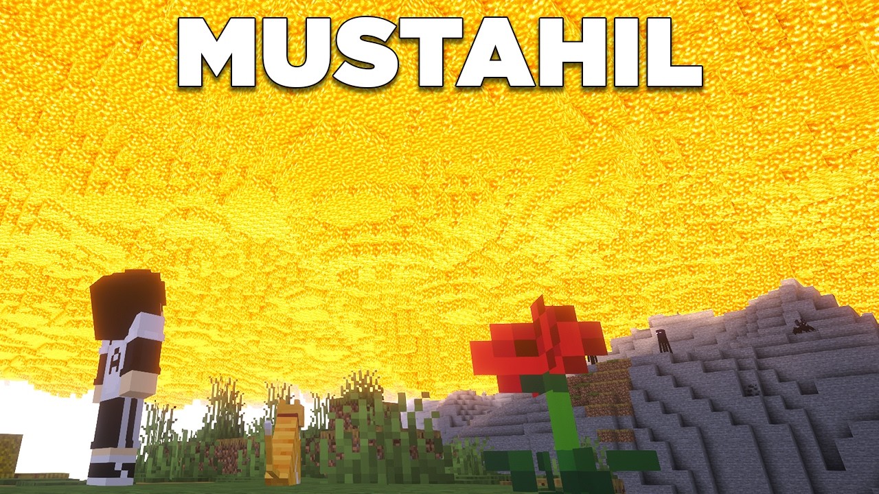 Bisakah Aku Namatin Minecraft Tapi LAVA JATUH Dari LANGIT?