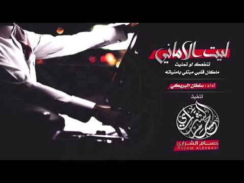 ليت الاماني تنفعك لو تمنيت سلطان البريكي 2017 شيلة طرب رابط 3
