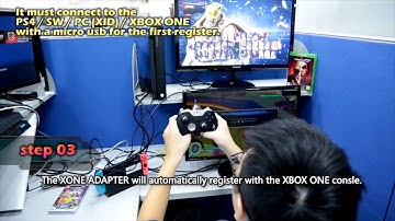 Brook X One Adapter - How to register on Xbox One for the first time