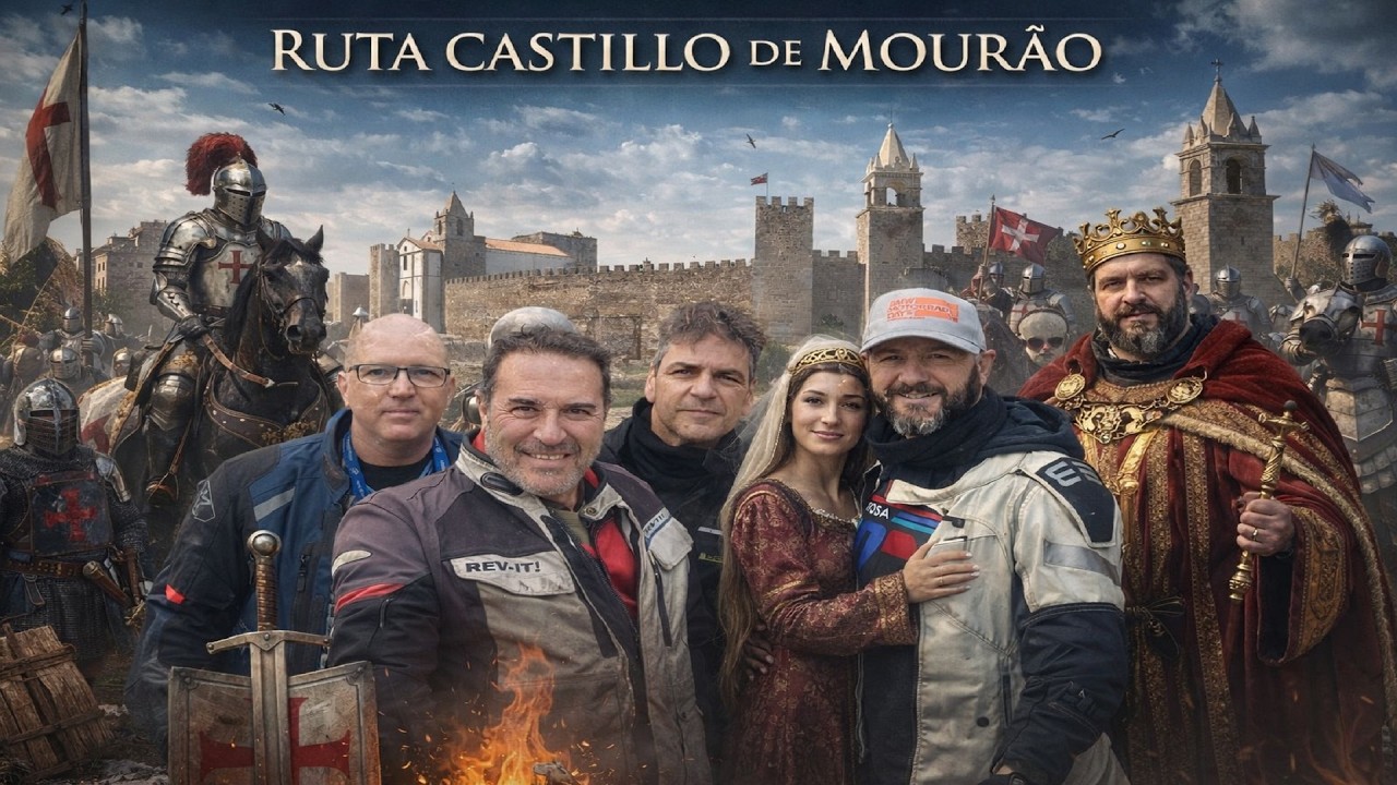 🏰RUTA CASTILLO DE MOURAO🏰 (INSTA360 X5)