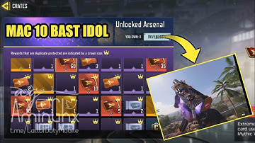 *NEW* Codm MAC 10 BAST IDOL WEAPON INSPECTION AND IRON SIGHT | Season 6