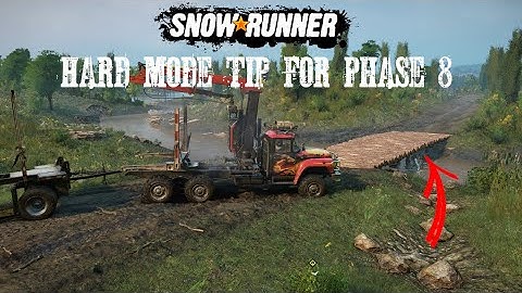 Hard Mode Tip For Phase 8 Or Season 8 Snowrunner New DLC/Update Grand Harvest