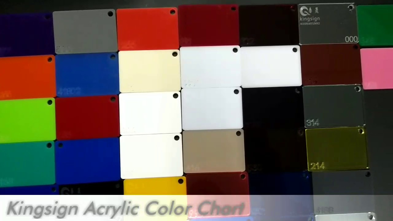 More than 40 colors to choose about acrylic sheet YouTube