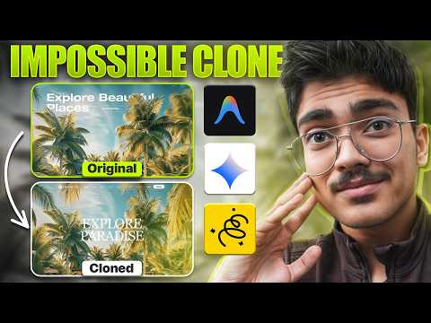 AI website recreation tutorial by Shreyas Raj