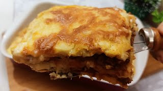 طريقه عمل عجينه اللازانيا/Lasagna dough