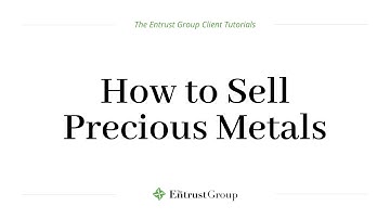 How to Sell Precious Metals