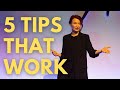 PUBLIC SPEAKING TIPS FOR BEGINNERS THAT WORK!