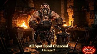 Lineage 2 Location Spot Farm spoil Charcoal- Baraq Orc Warrior Leader lvl 11