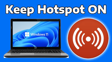 How To Always Keep Hotspot On & Fix WiFi Keeps Turning Off in Windows