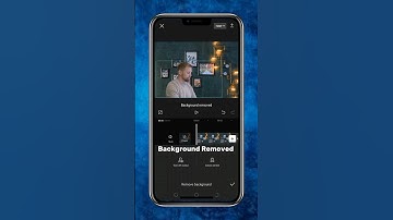 How to Remove Background from Video Just 1 Click #shorts #editing