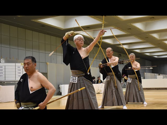 4K】第76回全日本弓道大会 範士の部／演武・6立目（The 76th Annual