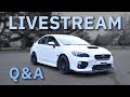 WRX Weekend LIVESTREAM | General Q&amp;A