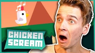 BETTER THAN FLAPPY BIRD? | Chicken Scream screenshot 1